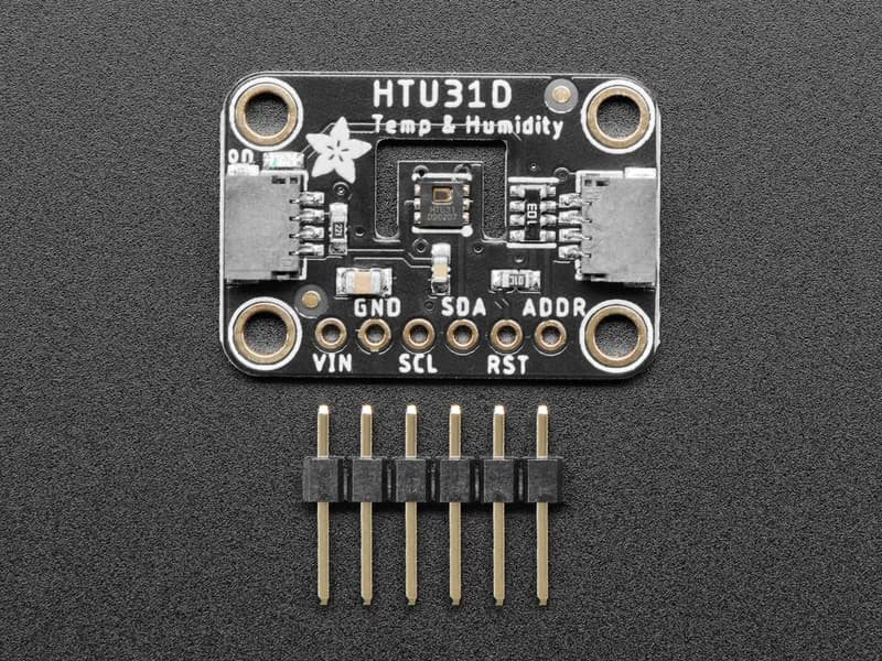 Adafruit HTU31 Коммутационная плата датчика температуры и влажности STEMMA QT / Qwiic