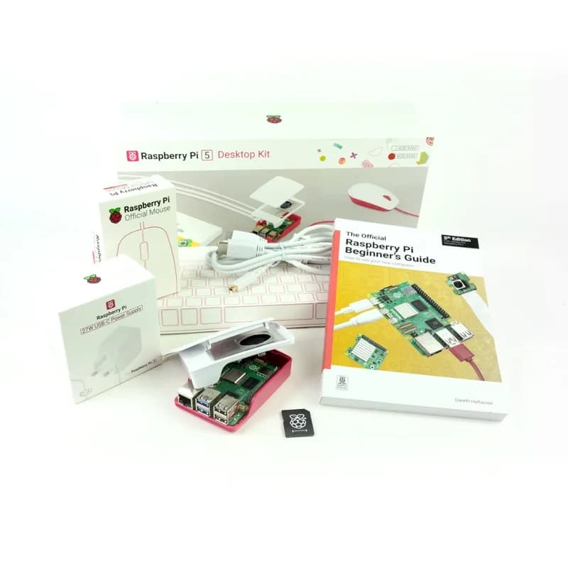 Настольный комплект Raspberry Pi 5, 8 ГБ
