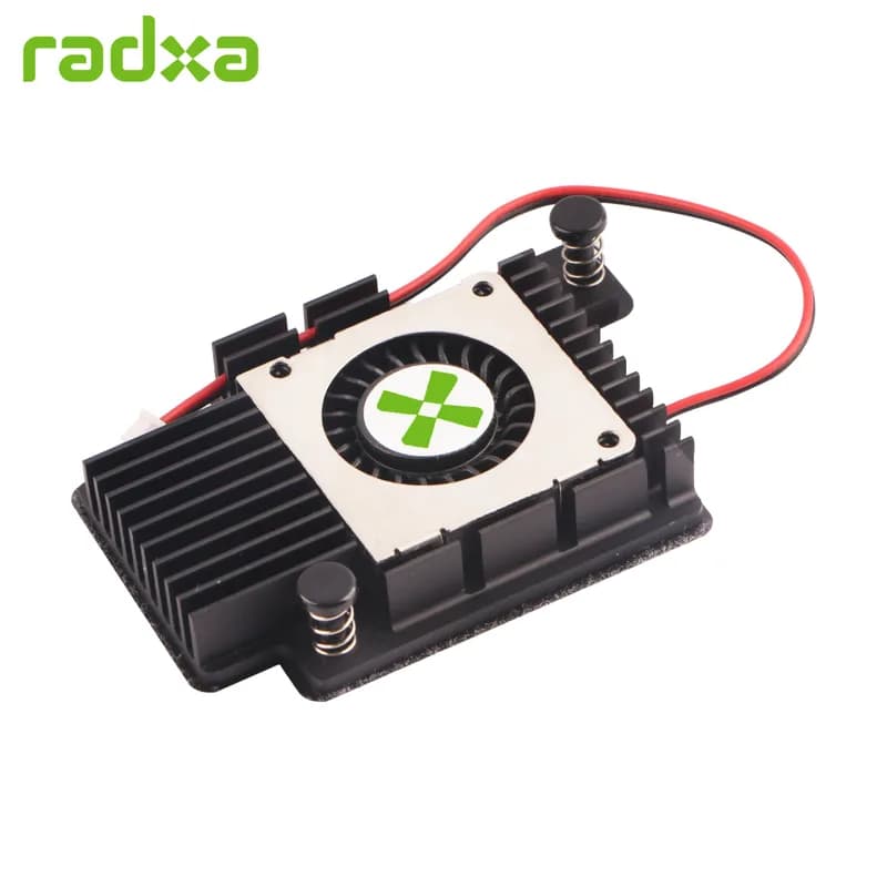 Радиатор Radxa 6540B с вентилятором для Radxa ROCK 5C/ 5C Lite