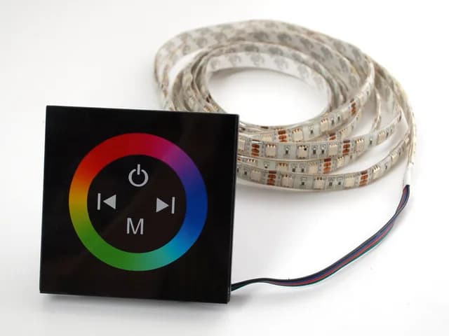 Сенсорный контроллер для аналоговых RGB светодиодных лент