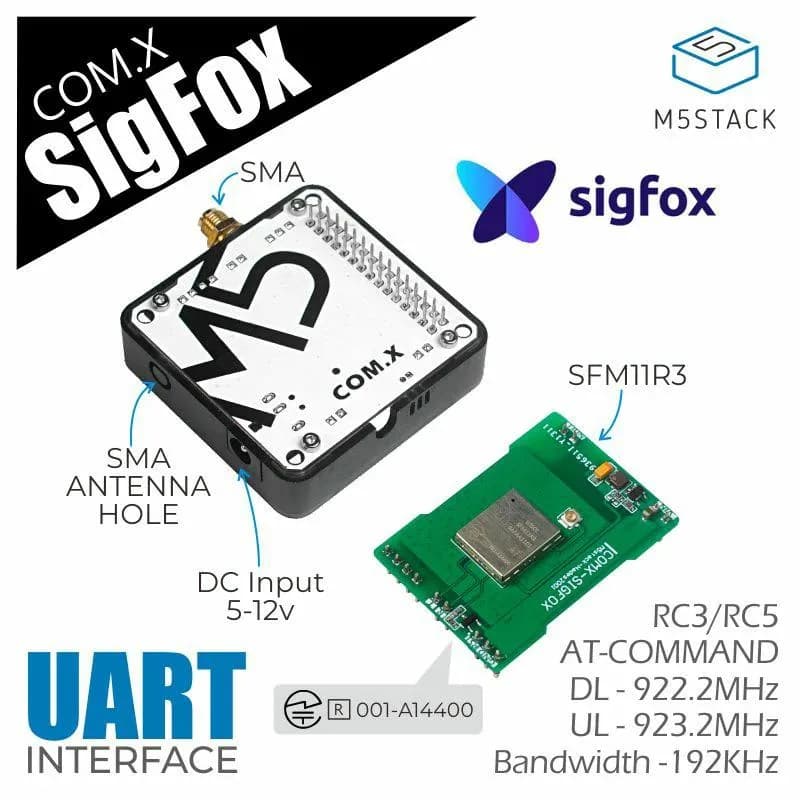 M5Stack Сигфокс --