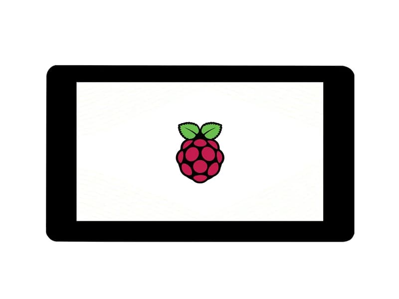 7-дюймовый емкостный сенсорный дисплей для Raspberry Pi, интерфейс DSI, 800×480