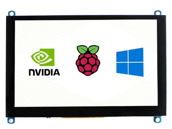 5-дюймовый емкостный сенсорный ЖК-экран (H), 800×480, HDMI, поддержка различных систем