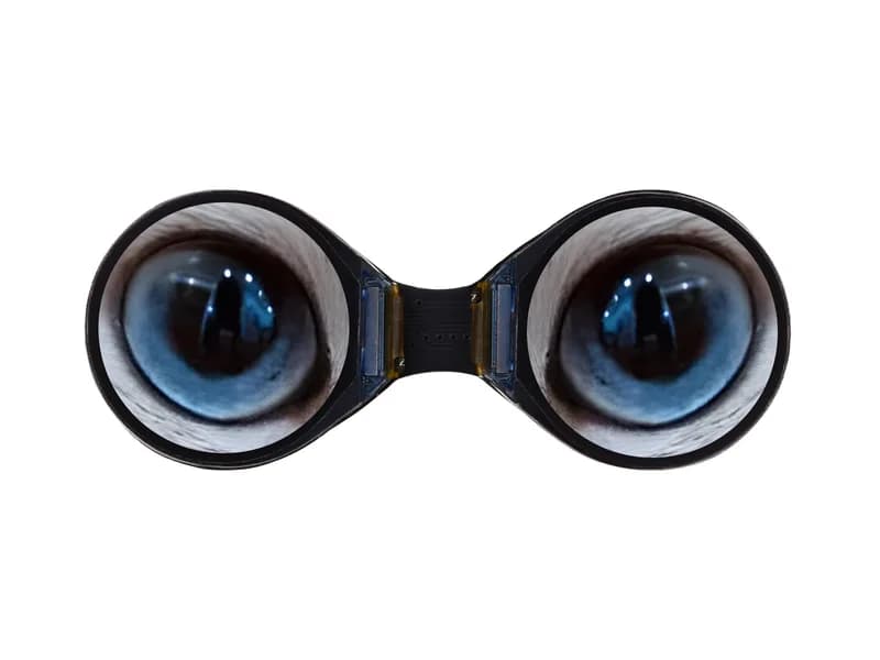 0,71-дюймовый круглый ЖК-дисплей с двойным глазком, разрешение 160 × 160, интерфейс SPI, 65 тыс. цветов
