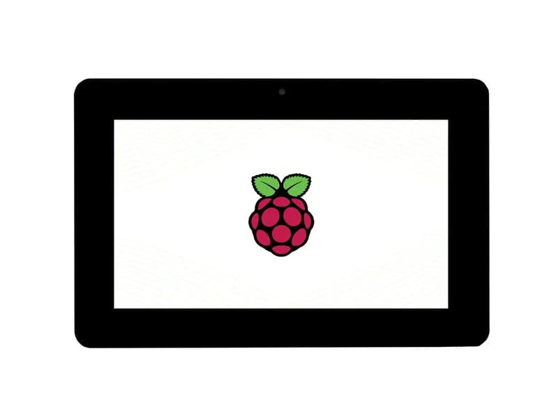 8-дюймовый емкостный сенсорный дисплей для Raspberry Pi, с фронтальной камерой 5 МП, 800×480, DSI